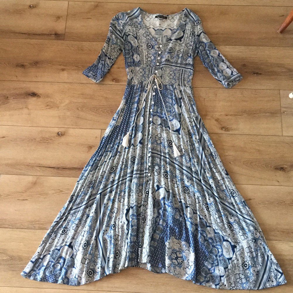 Maxi Dress size Small Cotton Rayon
